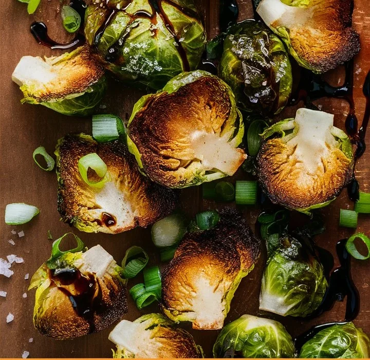 Balsamic Glazed Brussels Sprouts
