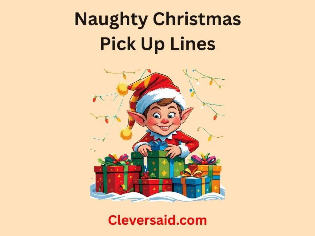 Naughty Christmas Pick Up Lines