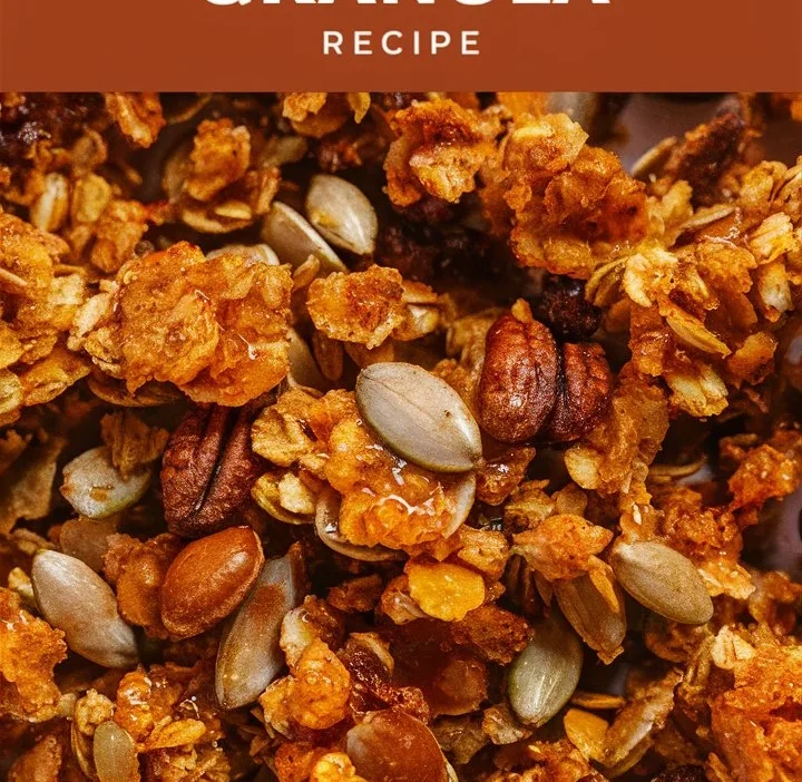 Easy Homemade Maple Pecan Granola Recipe